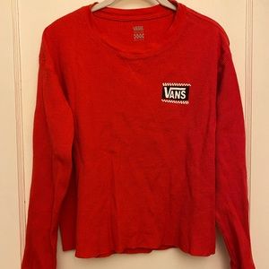 Vans Logo Long Sleeve